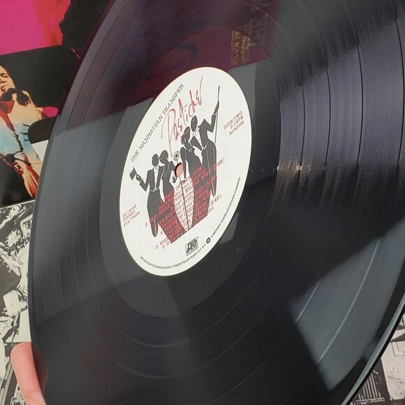 Manhattan Transfer Pastiche Vinyl Record Promo LP 1978 SD 19163 NM Near Mint - Picture 9 of 11
